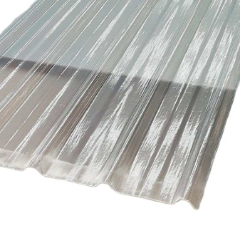 半透明のガラス繊維パネル